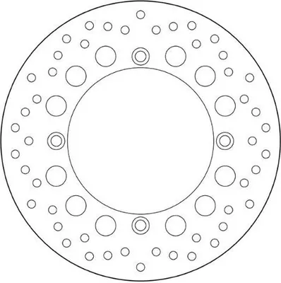 Produktbild von BREMBO Bremsscheibe für HONDA MOTORCYCLES XRV 276mm 68B407C7