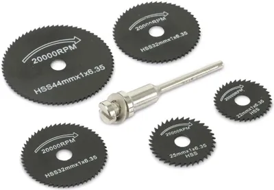 Produktbild von DAYTOOLS Mini-Sägeblätter SB-2244-5, 5-teilig