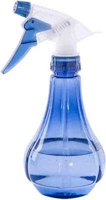 Produktbild von 2 blaue Kunststoff-Sprühflaschen mit 200ml und verstellbarer Düse