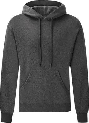 Immagine prodotto di Fruit of the Loom - Felpa con cappuccio "Classic" da uomo FK2839 (S) (grigio scuro)