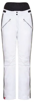 Produktbild von Ski- und Snowboardhose Schüsselkopf weiß Gr. 46 mit 4-Wege-Stretch, Primaloft-Isolierung und 20.000 mm Wassersäule
