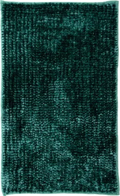 Zdjęcie produktu dla 60 x 90 cm Dywanik łazienkowy Chenille Velvet, zielony