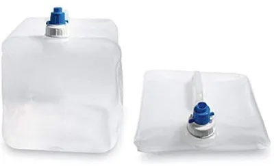 Produktbild von Faltkanister Wasserkanister Trinkwasserkanister - 15 Liter - Mit Auslaufhahn - Mit Tragegriff