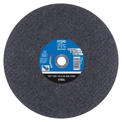 Produktbild von PFERD Rail cut-off wheel SG RAIL STEEL, 30 cm, 20 Stück(e)