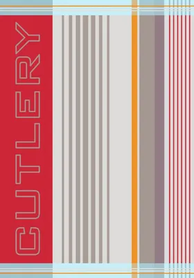 Produktbild von Jilda-Tex Jacquard Küchentuch "Cutlery" Geschirrtuch