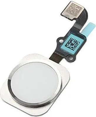 Produktbild von OEM iPhone 6 /6 Plus) Home Button Flex Kabel TouchID Sensor Weiß & Werkzeug