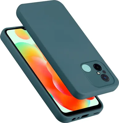 Produktbild von Cadorabo Hülle für Redmi 12C Hülle Silikon Handyhülle Case aus flüssigem Silikon, Kratzfeste und stoßfeste Schutzhülle für Redmi 12C