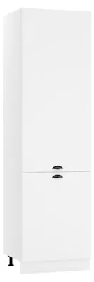 Produktbild von Küche Hochschrank - 60 x 213,3 cm - Weiß - Einbauschrank für den Kühlschrank - Höhenverstellbar