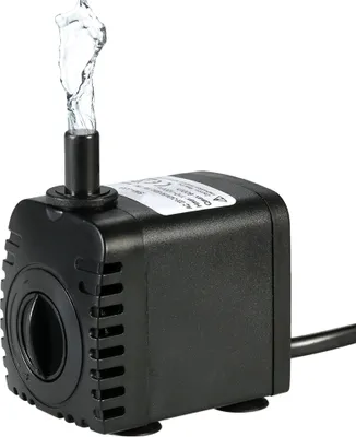 Produktbild von 600L / H 8W Tauchwasserpumpe fuer Aquarium Tabletop Brunnen Teich Wasser Gaerten und Hydroponic Systeme mit 2 Duesen AC220-240V