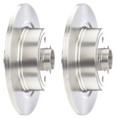Produktbild von 2 Bremsscheiben Ø 300 mm voll BOSCH passend für u.a. RENAULT CLIO