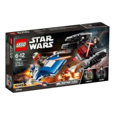 Produktbild von LEGO® Star Wars™ A-Wing™ vs. TIE Silencer™ Microfighters 75196