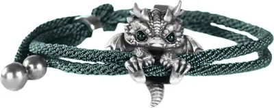 Produktbild von Drachenarmband, gedrehtes Seil, Vintage-Stil, chinesischer Stil, polierte Legierung, leichtes Hip-Hop-Handgelenk-Accessoire, Uni-Armreif