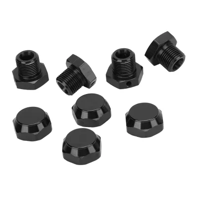 Image de Coupleur hexagonal de roue RC,Coupleur hexagonal de roue RC,Coupleur hexagonal de roue en alliage d'aluminium,Coupleur hexagonal de roue en alliage d'aluminium,Adaptateur hexagonal de roue,Accessoires RC