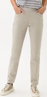 Produktbild von Raphaela by Brax - Damen Hose im Five-Pocket-Style, Pamina Fun (11-1558), Größe:40, Farbe:Sand (57), Länge:Normal