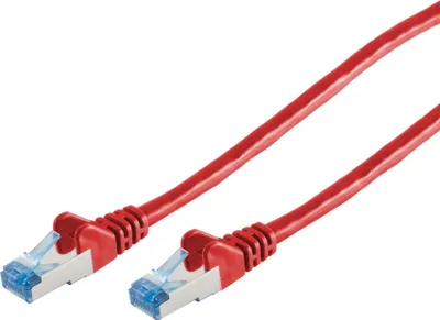 Produktbild von Patchkabel cat6A S/FTP PIMF rot 1m