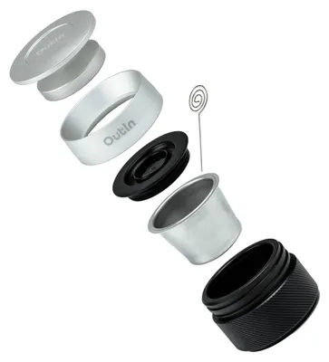 Obrázek produktu pro Outin OTEM-01-ACCESSORY-KIT, Sada na přípravu kávy, OutIn, Nano Espresso, Černá, Stříbrná, Nerezová ocel, 1 hrnků