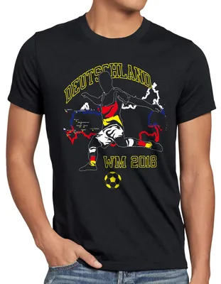 Produktbild von style3 WM 2026 Deutschland Herren T-Shirt Fußball Weltmeisterschaft Fan-Outfit Germany