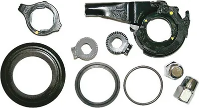 Image de Accessoires pour moyeu à vitesses intégrées Shimano Nexus 7 vitesses : écrous de fixation, rondelles de sécurité, anneau élastique R+7L, capuchons anti-poussière