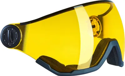 Produktbild von BLACK CREVICE Skihelm Ersatzvisier - Modell: Gstaad, Kirchberg, Silvretta, Calgary, Leogang | Farbe: Gelb