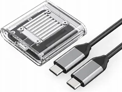Obrázok produktu pre Pevný disk Orico Tc20-M2-10G M.2 Nvme Usb-C 3.2 - transparentný
