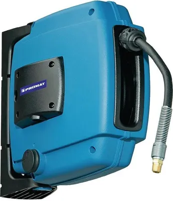 Image de PROMAT Enrouleur de tuyau/câble L.10m 3/8 pouce boîtier Ku