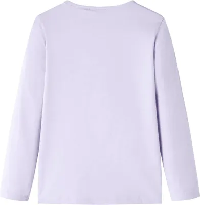 Immagine prodotto di vidaXL camicia a maniche lunghe per bambini viola chiaro 92