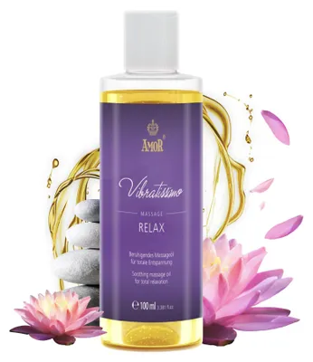 Vibratissimo Vibratissimo “Relax” olio da massaggio lenitivo per il rilas – immagine 1