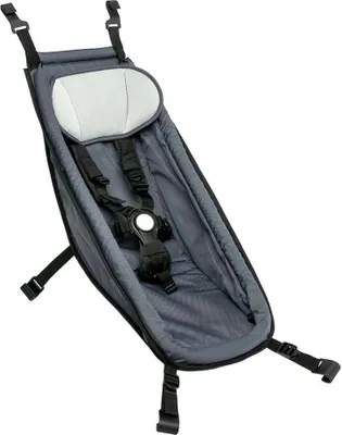 Produktbild von CROOZER Babysitz für alle Kid & Kid Plus ab 2014 + Kraams Modelle, Farbe:Graphite Blue