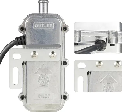 Produktbild von Auto Motorvorwärmer - Elektrischer Kühlmittel-/Standheizer - 2000 W - 220 V 50 Hz - Automatische Temperatur 85–130°C - Pumpenhub >90 cm - Metall - Silber