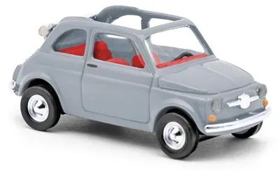 Immagine prodotto di Busch 48780 - 1/87 - Fiat 500 Cabrio grigia - Nuova
