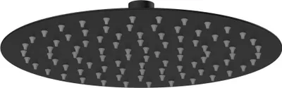 Produktbild von Avapax | Duschkopf Rund - 25 Cm - Edelstahl 304 - Schwarz Matt - Agro221311