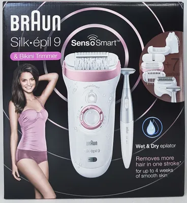 Image de Braun Silk-épil 9 Beauty Set Épilateur Femme Épilation Accessoires Rasoir (114,32)
