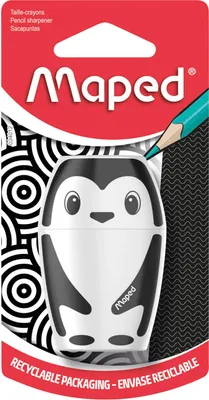 Immagine prodotto di Maped 34012 temperino Temperamatite manuale Nero, Bianco