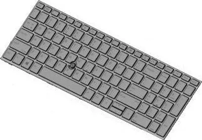 Productafbeelding van HP Vervangingstoetsenbord voor laptop - met touchpad