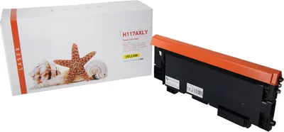 Produktbild von yellow Toner 3.1-W2072XLY [ mit Chip ]  kompatibel mit HP W2072A [ 117A ]  Seiten: 1.300