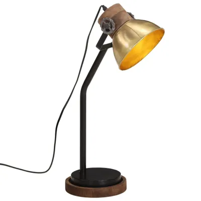 Immagine prodotto di Maison Exclusive - Lampada da scrivania, 25 W, ottone anticato, 18x18x60 cm, attacco E27