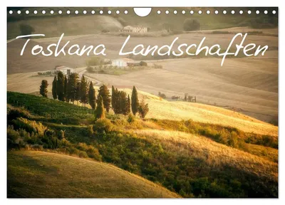 Produktbild von Toskana Landschaften (Wandkalender 2027 DIN A4 quer), CALVENDO Monatskalender