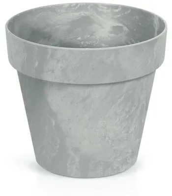 Produktbild von Prosperplast Blumentopf - Betonoptik - hellgrau - Kunststoff - 30cm