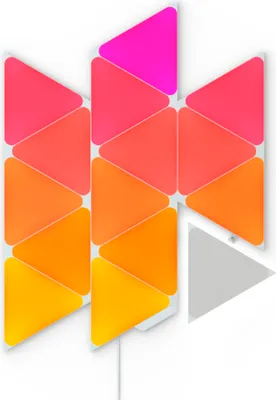 Zdjęcie produktu dla Nanoleaf | Shapes Triangles Starter Kit (15 panels) | 1.5 W | 16M+ colours