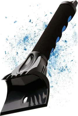 Image de Gratteloù glace ergonomique, avec des dents robustes, facile à manipuler, idéal pour les voitures