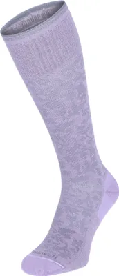 Produktbild von Sockwell Damask Damen Kompressionsstrümpfe 15-20 mmHg Lavender Größe 35-38