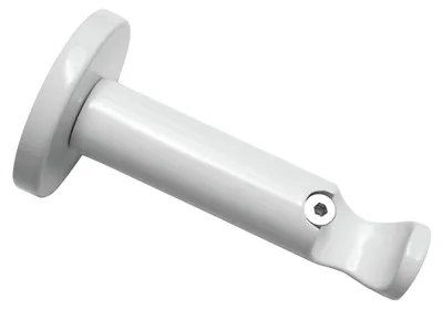 Image de Support Gardinia ouvert pour Ø 20 mm blanc 8 cm