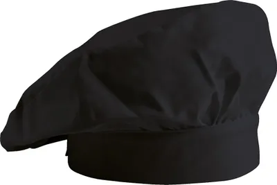 Produktbild von Greiff GASTRO MODA Cuisine Französische-Kochmütze 2er-Pack Schwarz