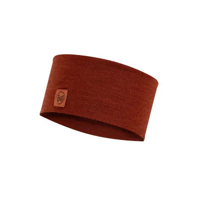 Produktbild von Buff Merino Wide Headband SOLID SIENNA