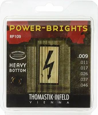 Zdjęcie produktu dla Thomastik Power Brights RP109 Struny do gitary elektrycznej