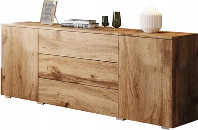 Produktbild von MINIO go for it, Kommode PARMA 150 cm Wotan eiche