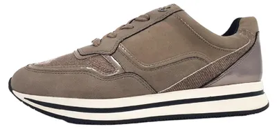 Image de s.Oliver M2363141 : Chaussures de ville pour femmes, lacets, couleur marron, style décontracté