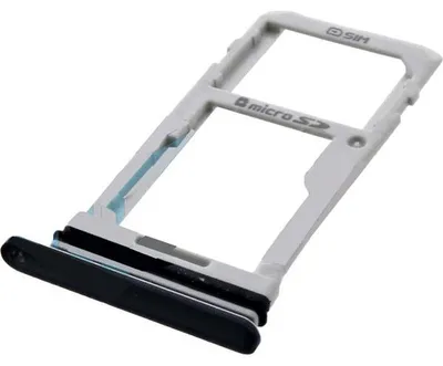 Produktbild von LG G7 ThinQ (G710EM) Sim + MicroSD Halter, schwarz