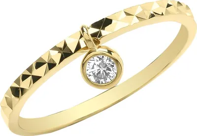 Image de Bague Femme Or 375/1000 avec Oxyde de Zirconium, 53 (16.9); TRS27428RSM