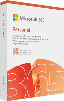 A product box for Microsoft 365 Personal.